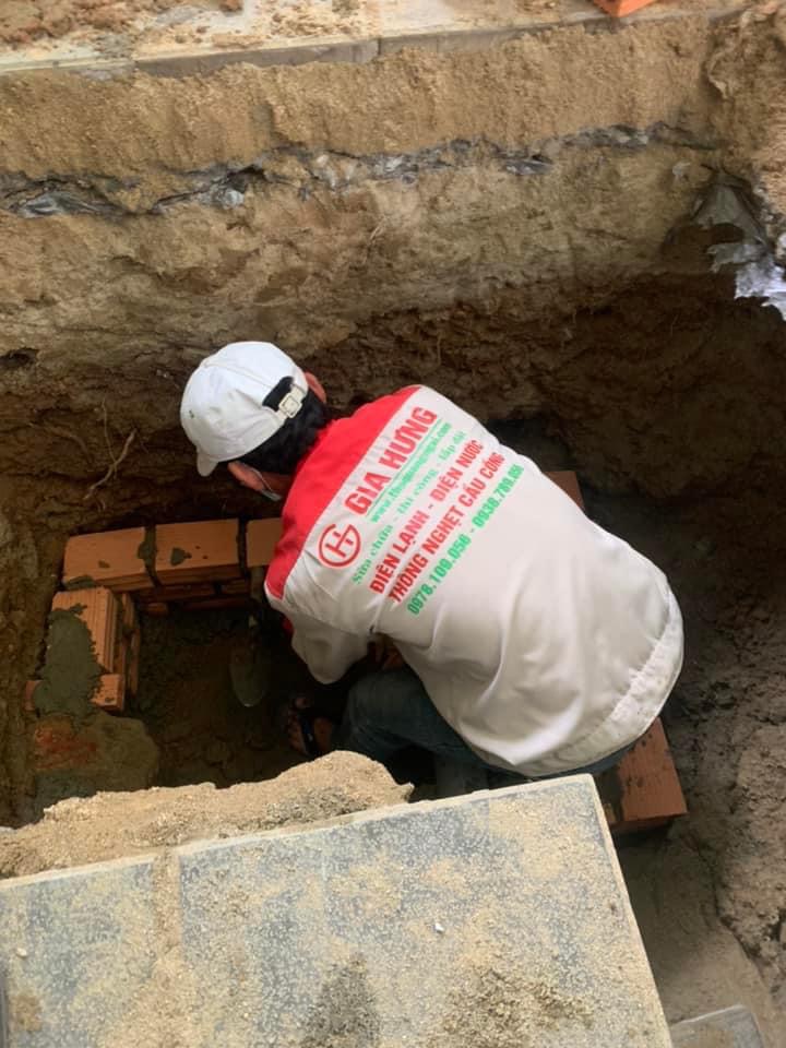 Sửa chữa hầm biogas